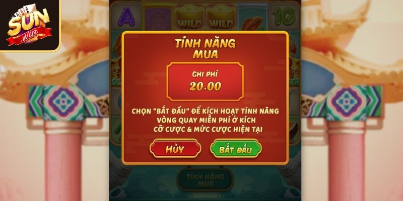 Chiến Thắng Caishen SUNWIN - Game Nổ Hũ Đáng Trải Nghiệm 2 Tính năng hữu ích hỗ trợ ván game Chiến Thắng Caishen